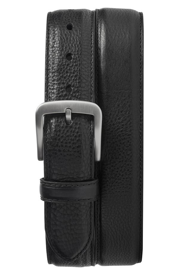 シャイノーラ メンズ アクセサリー ベルト レザー Shinola Canfield Vachetta Leather Belt Black ブラック