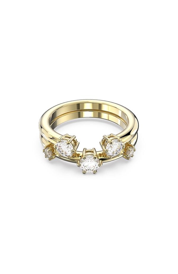 スワロフスキー レディース アクセサリー 指輪 Swarovski Set of 2 Constella Rings White ホワイト