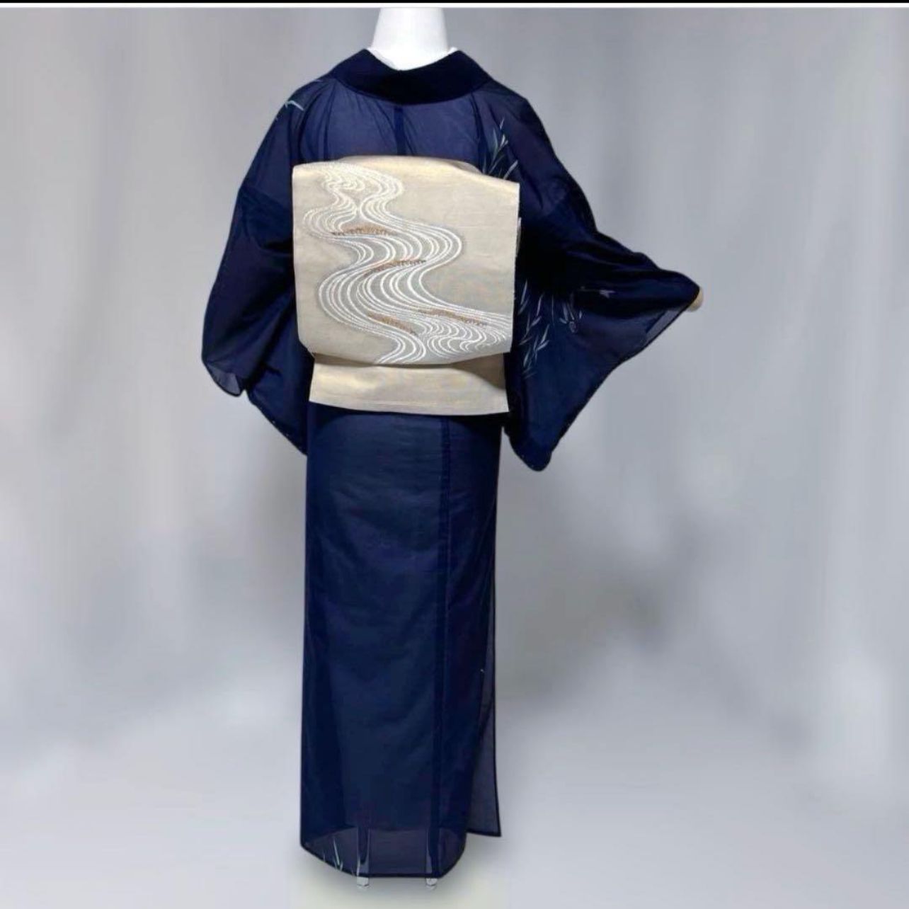 未着用 夏着物 訪問着 フルセット 絽 東レ 洗える 夏帯 夏帯締め 夏