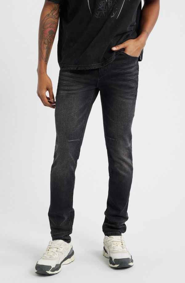 アールティーエー メンズ ボトムス デニムパンツ ジーンズ RtA Clayton Skinny Jeans Graphite Fade グラファイト