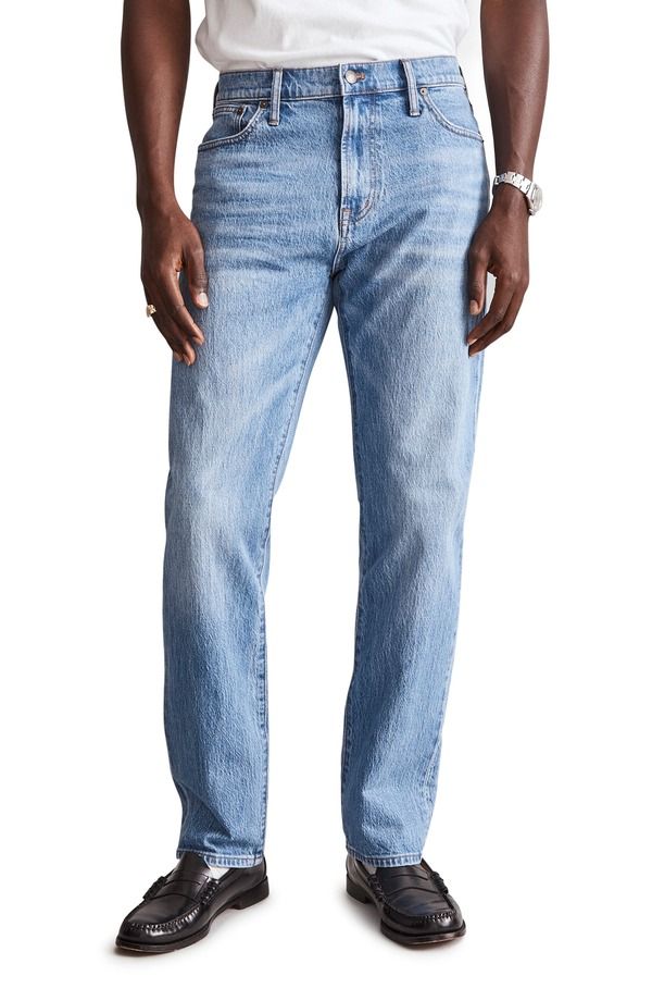 メイドウェル メンズ ボトムス デニムパンツ ストレート ジーンズ Madewell The 1991 Straight Leg Jeans Mainshore Wash