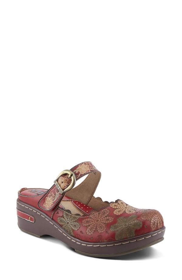 スプリングステップ レディース シューズ サンダル プラットフォーム LArtiste by Spring Step Flochino Platformule Red Multi レッド