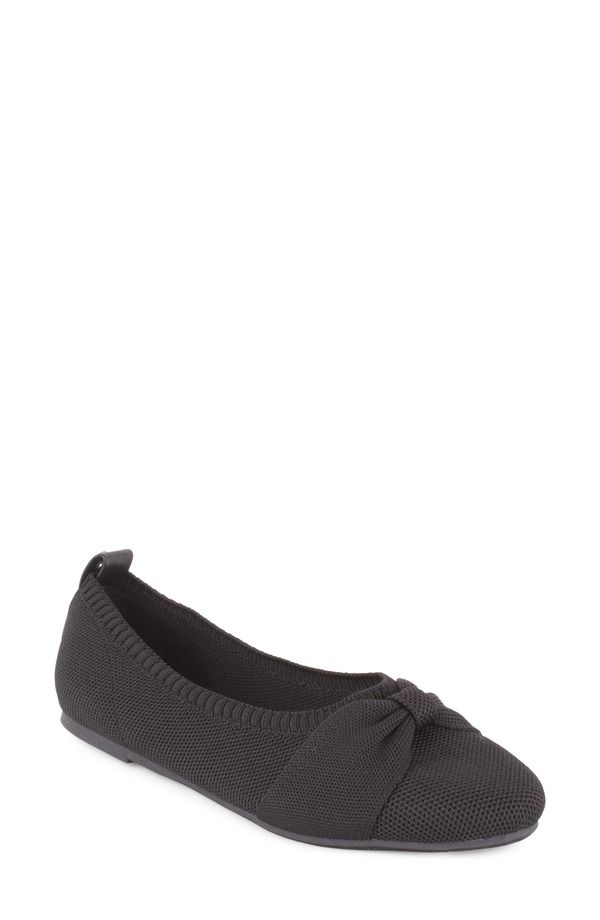 タハリ レディース シューズ パンプス Tahari Manchester Ballet Flat Black ブラック