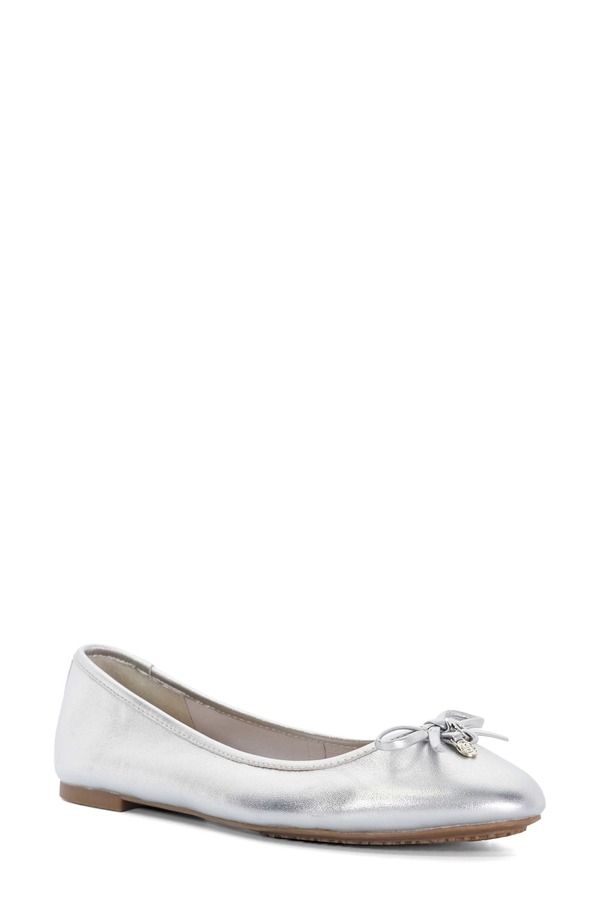 デューンロンドン レディース シューズ パンプス Dune London Hallow Flat Silver シルバー