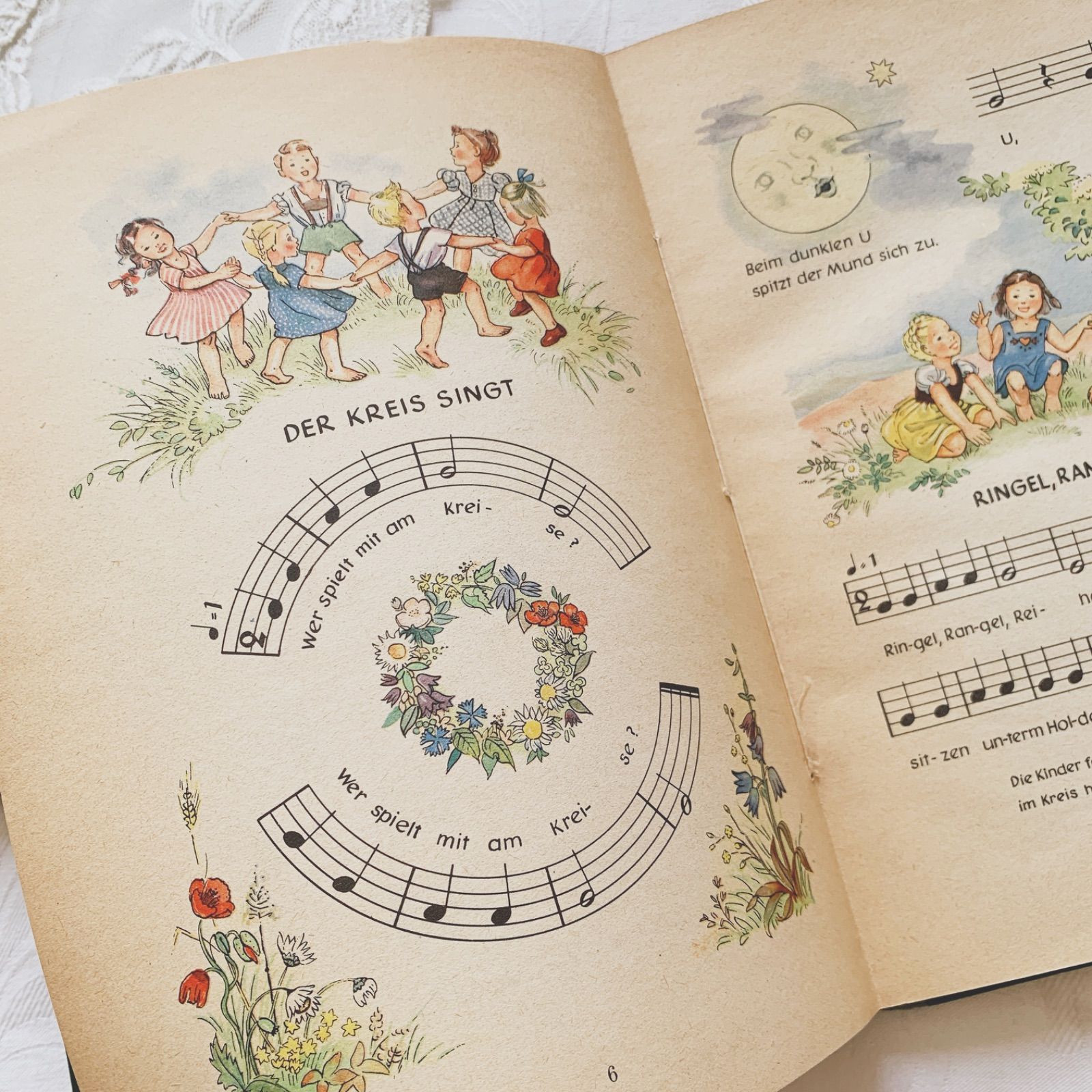 1950s ドイツの音楽教本・歌集 Singt und spielt/楽譜/ ヴィンテージ