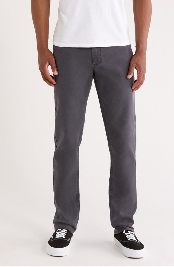 マリーン レイヤー メンズ ボトムス カジュアルパンツ ストレート Marine Layer Flex Slim Straight Leg Stretch Twill Pants Faded Navy