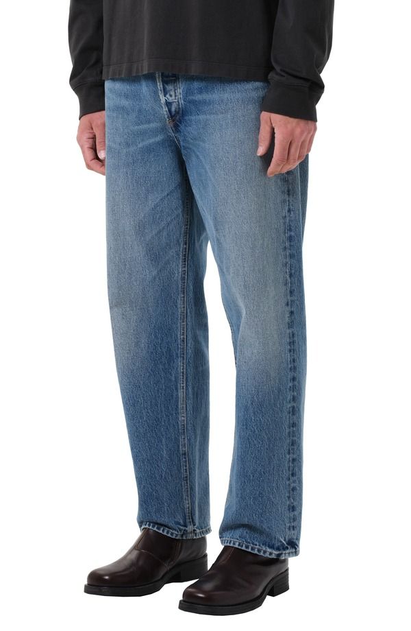 アゴルド メンズ ボトムス デニムパンツ ストレート ジーンズ AGOLDE 90s Mid Rise Relaxed Straight Leg Jeans Friction