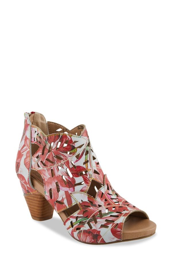 スプリングステップ レディース シューズ ヒール サンダル LArtiste by Spring Step Icon Fleur Sandal Red Multi レッド