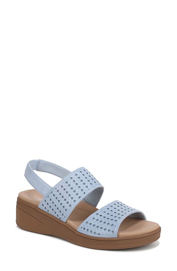 ライフストライド レディース シューズ ヒール プラットフォーム サンダル LifeStride Festive Slingback Platform Wedge Sandal Wide Width