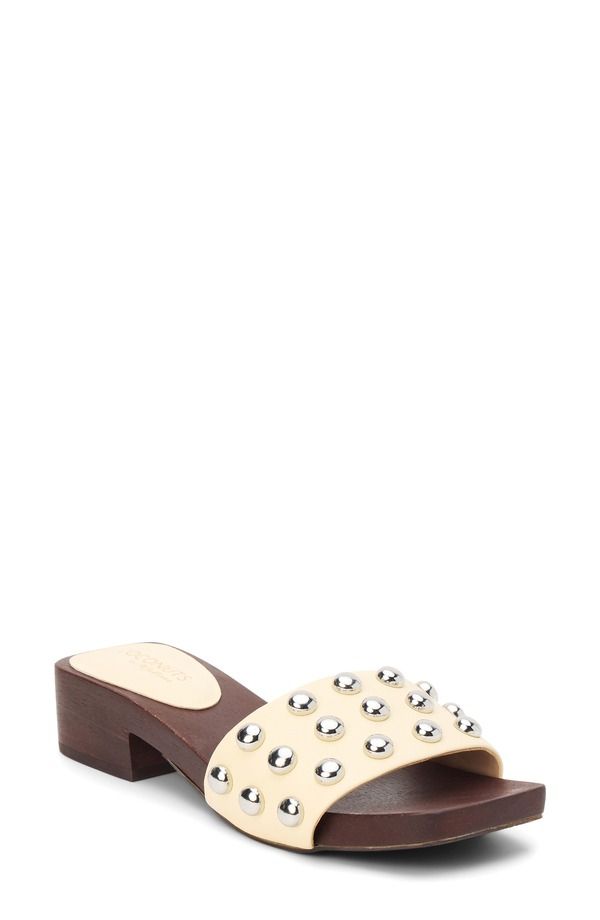 ココナッツバイマッテシィ レディース シューズ ヒール サンダル Coconuts by Matisse Fiora Studded Slide Sandal Butter