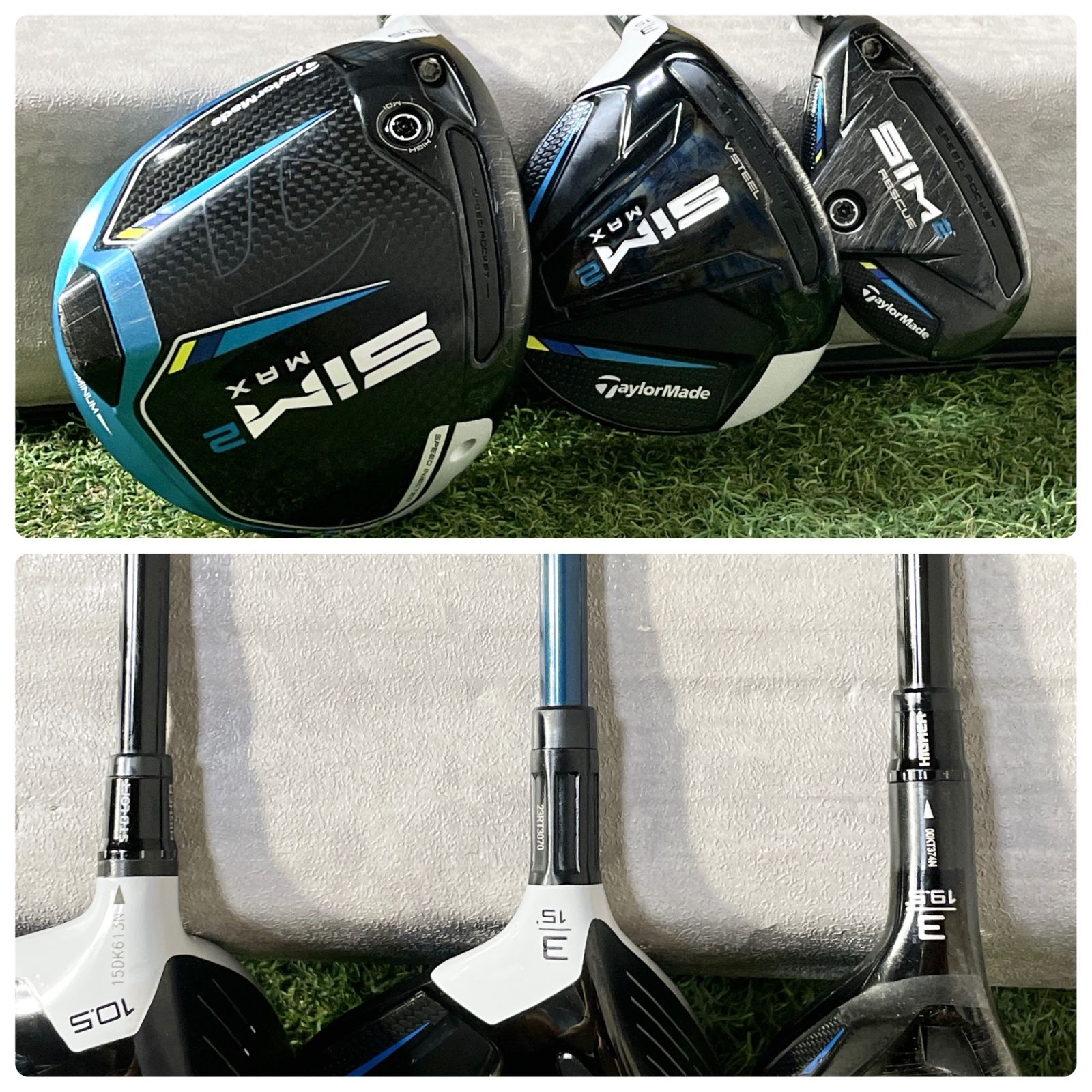 テーラーメイド シムマックス 12本セット メンズゴルフ 初心者 入門 大人気 貴重なレフティ】TaylorMade SIM2MAX テーラーメイド シムツーマックス