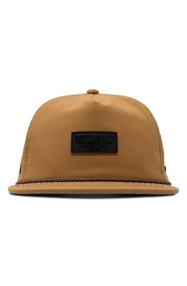 メリン メンズ アクセサリー 帽子 Melin Coronado Thermal Brick Infinite Performance Snapback Hat Peanut Butter