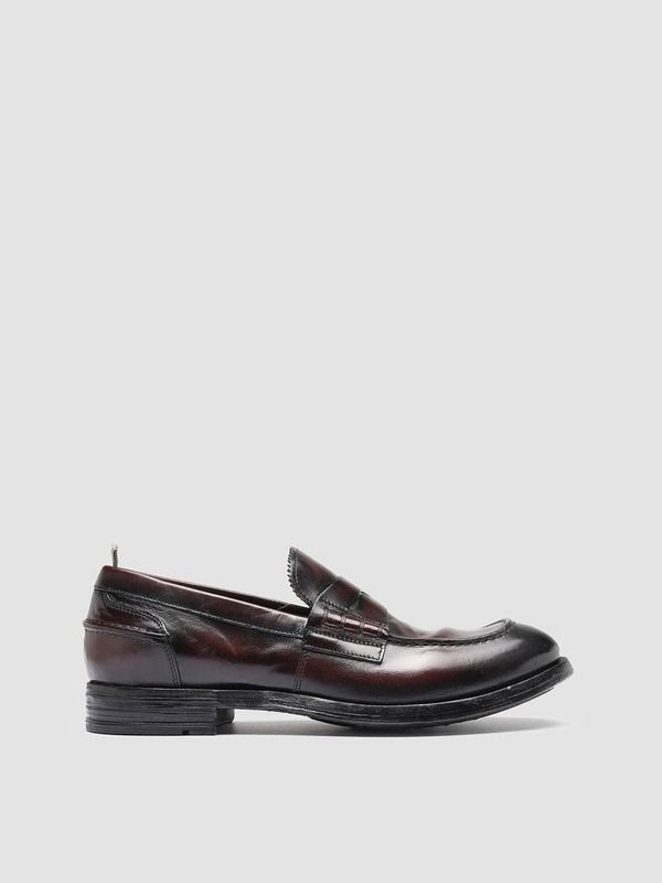オフィチーネクリエイティブ メンズ シューズ オックスフォード レザー ローファー Officine Creative Balance 011 Leather Penny Loafers Burgun 130,400円