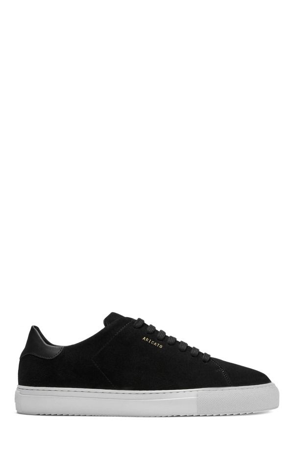 アクセルアリガト メンズ シューズ スニーカー スエード Axel Arigato Clean 90 Suede Sneaker BlackWhite ホワイト