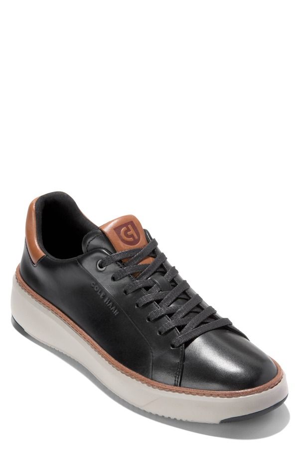 コールハーン メンズ シューズ スニーカー Cole Haan GrandPro Topspin Sneaker Black Tan Dove ブラック