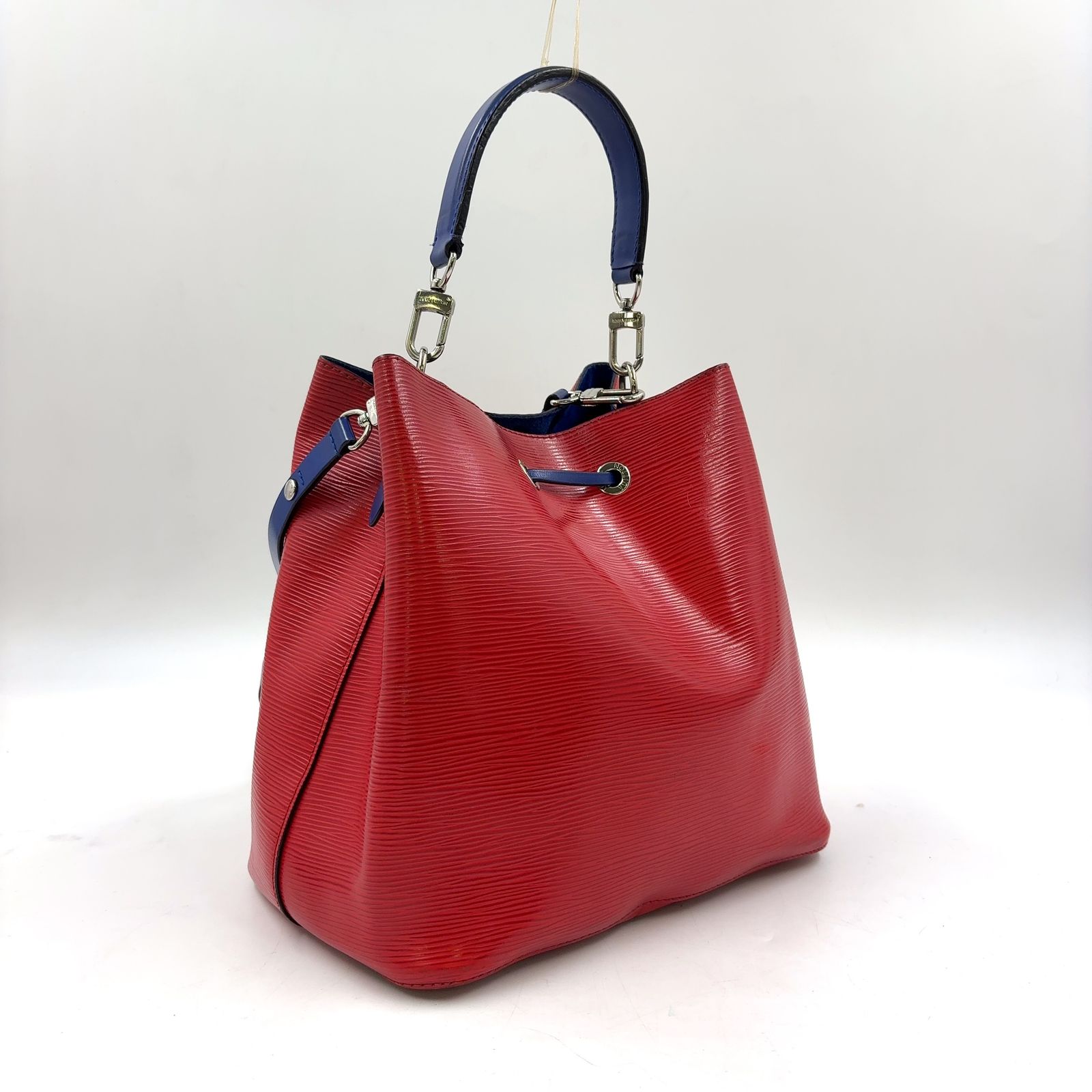 新着】LOUIS VUITTON ネオノエ MM エピ レザー ブルー、レッド