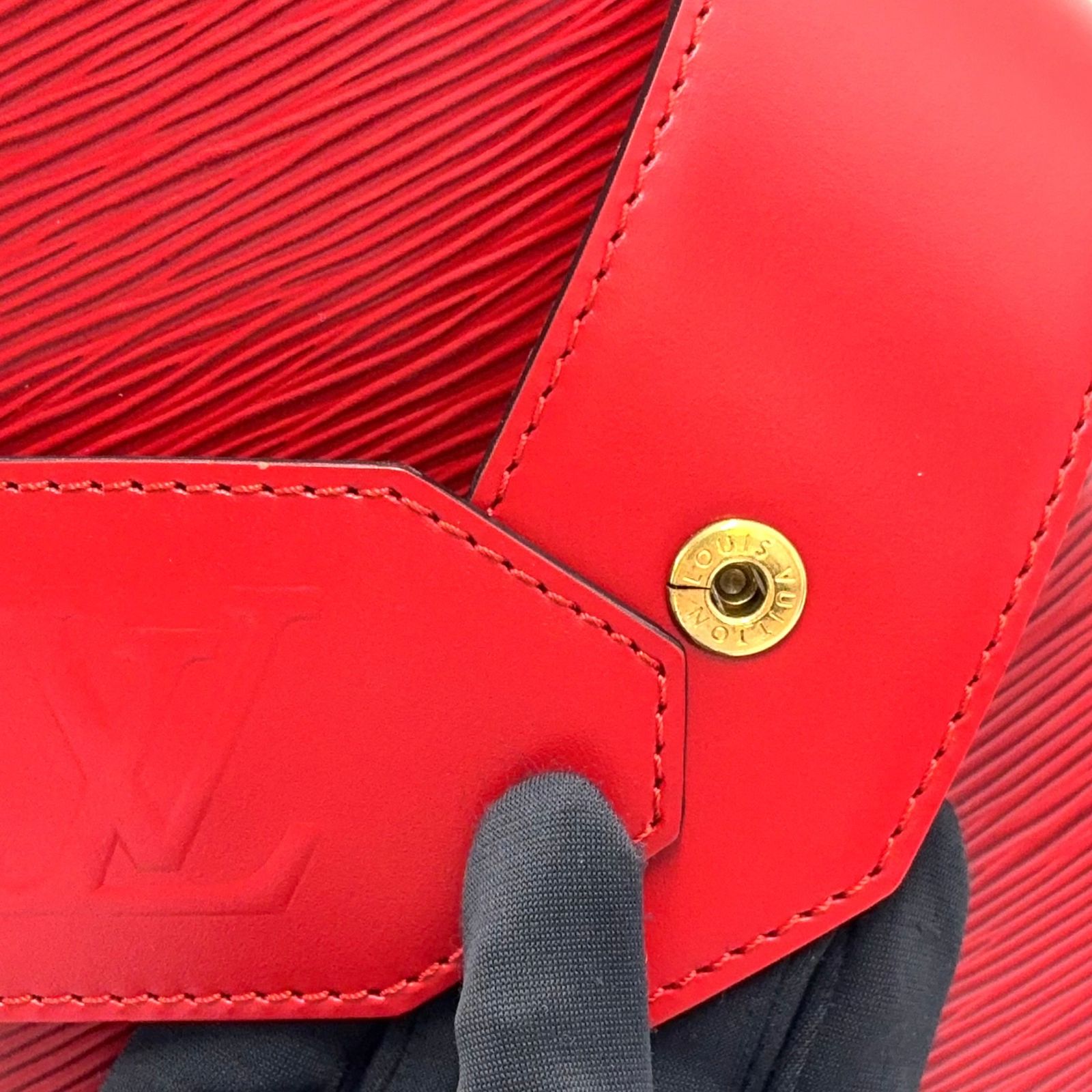新着】LOUIS VUITTON サックデポール エピ エピ カスティリアンレッド