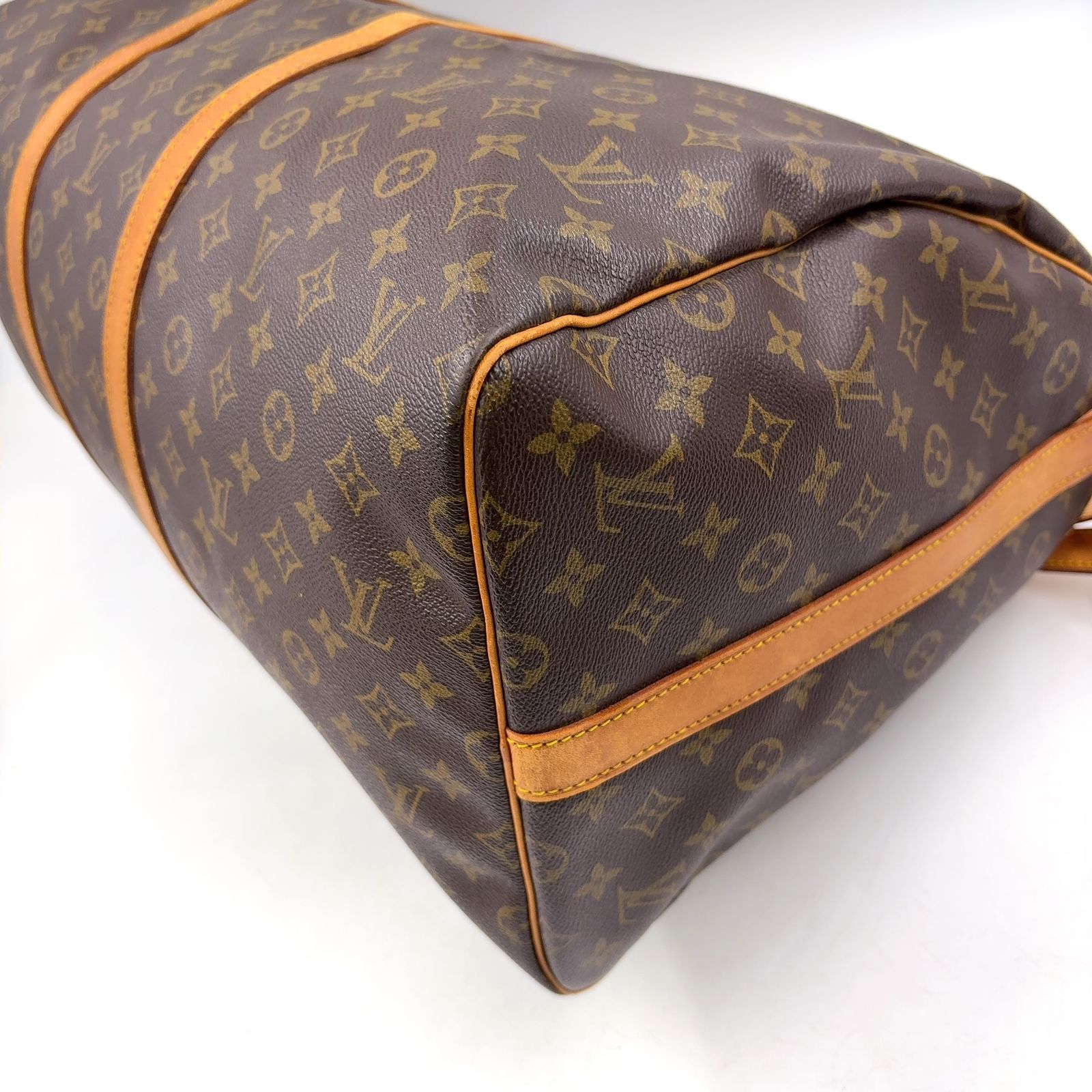 新着】LOUIS VUITTON キーポル バンドリエール55 モノグラム