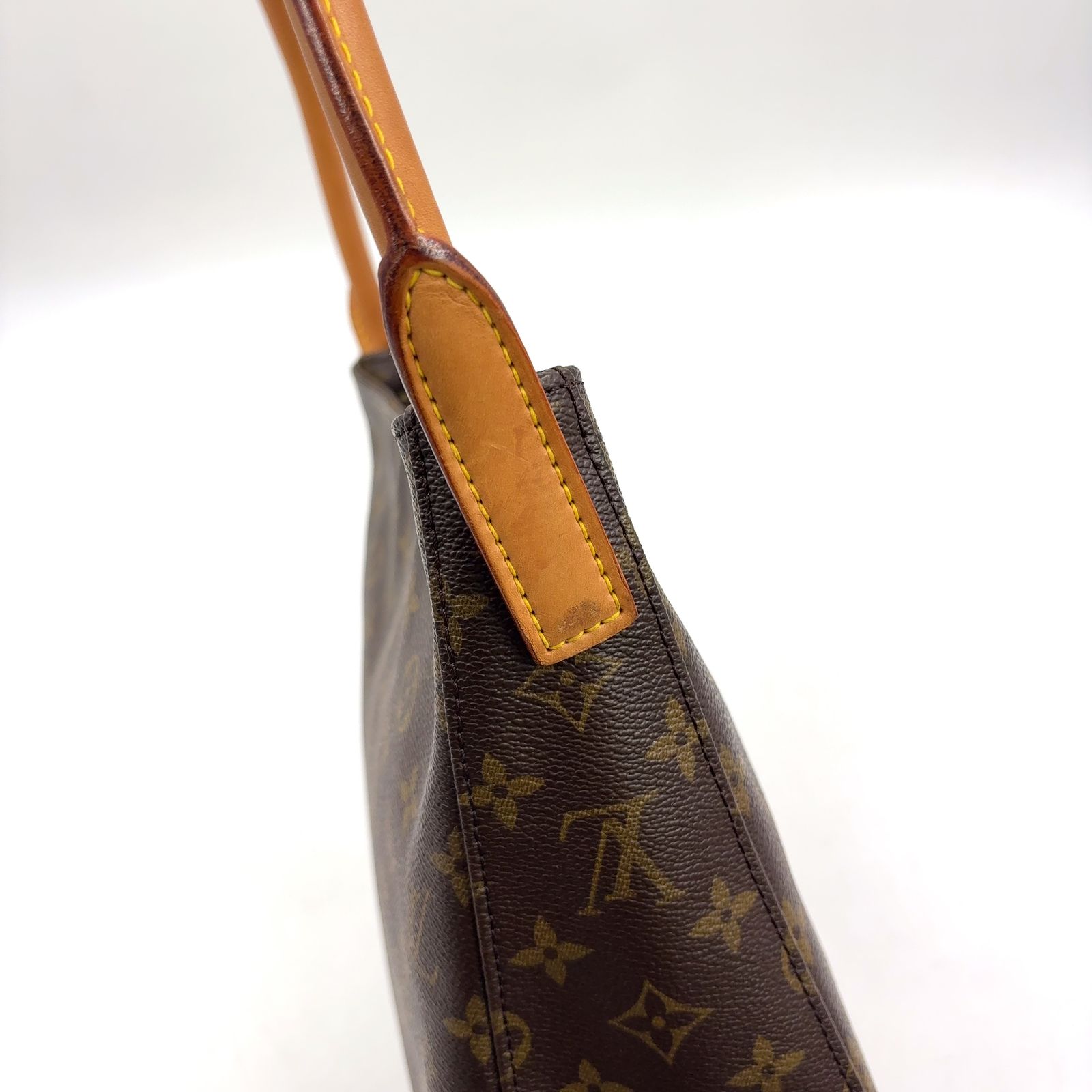 新着】LOUIS VUITTON ルーピングGM モノグラム モノグラム レザー、PVC