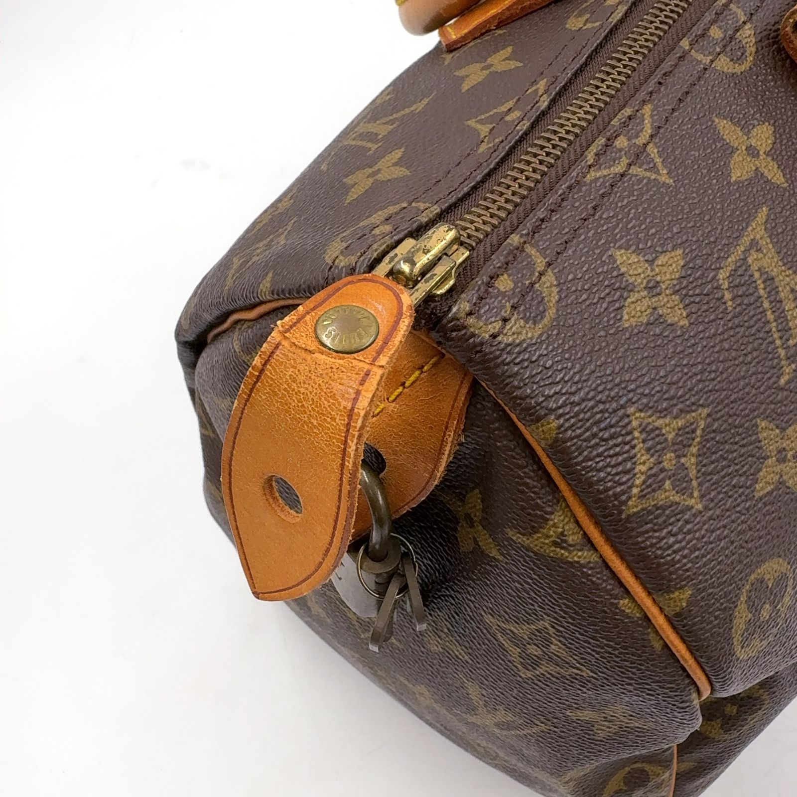 新着】LOUIS VUITTON スピーディ35 モノグラム モノグラム レザー、PVC