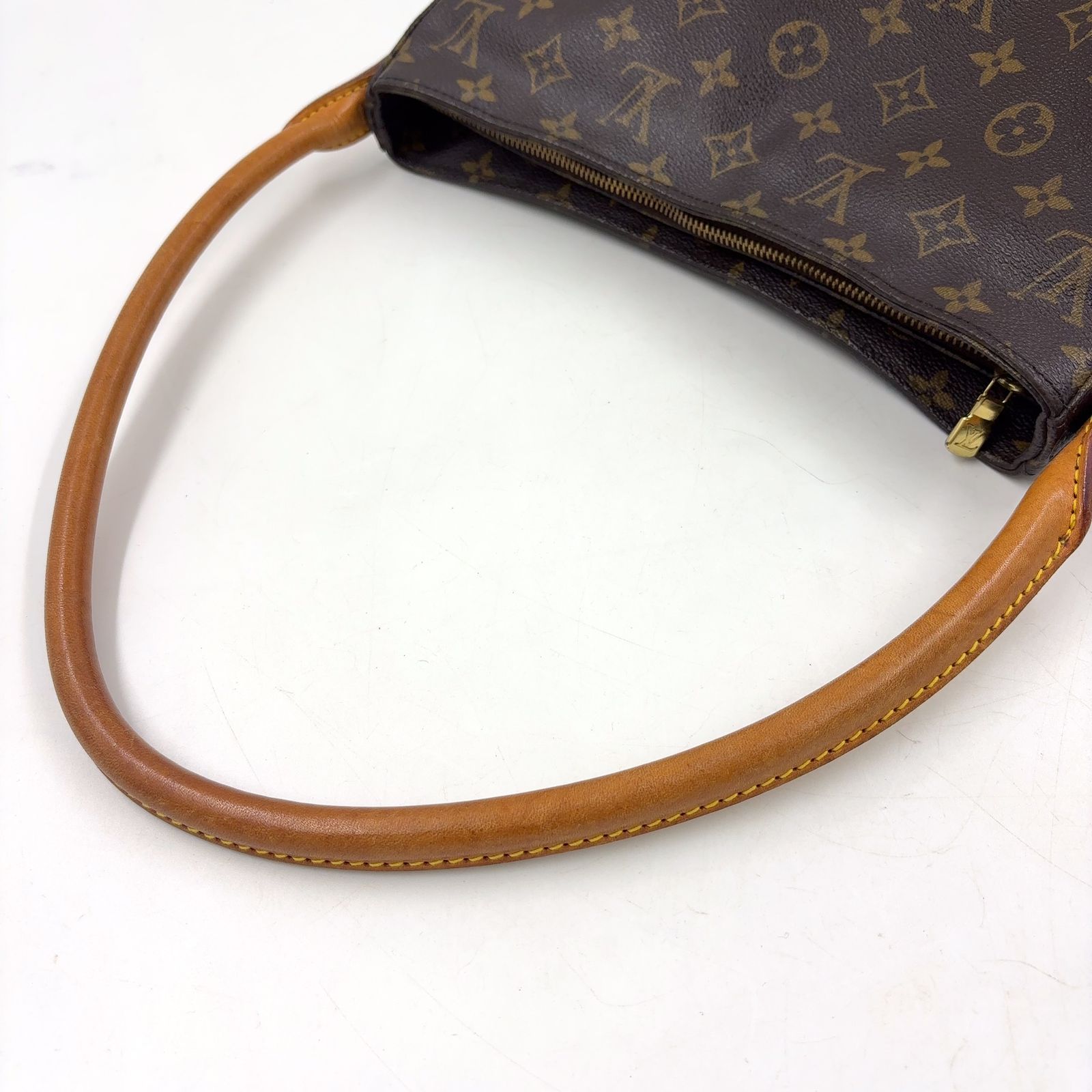 【美品】LOUIS VUITTON ルーピング GM モノグラム ワンショルダー 新着】LOUIS VUITTON ルーピングGM モノグラム モノグラム レザー、PVC