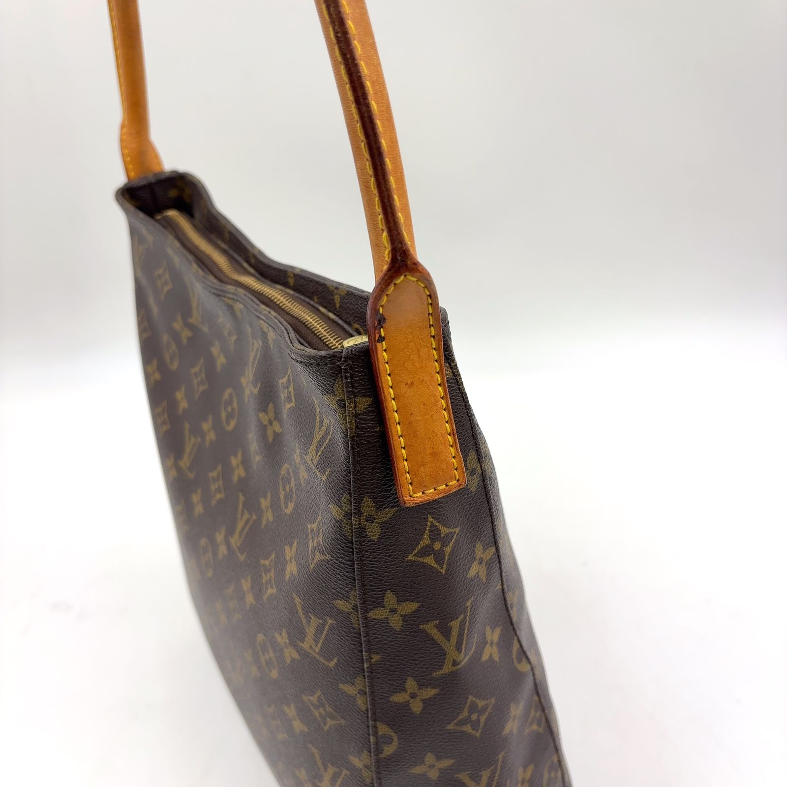 新着】LOUIS VUITTON ルーピングGM モノグラム モノグラム レザー、PVC