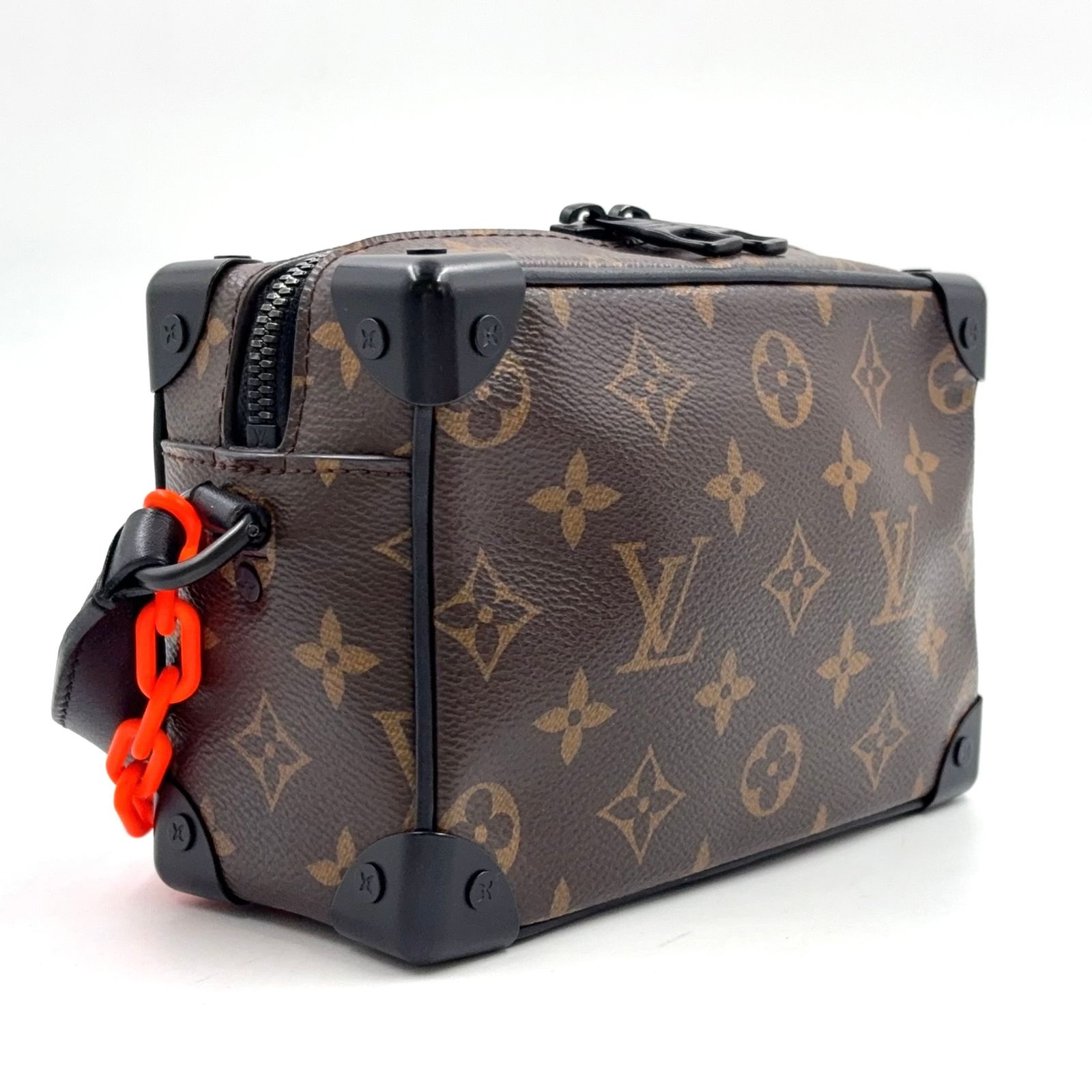 新着】LOUIS VUITTON ミニ ソフトトランク RFID対応 レザー、PVC