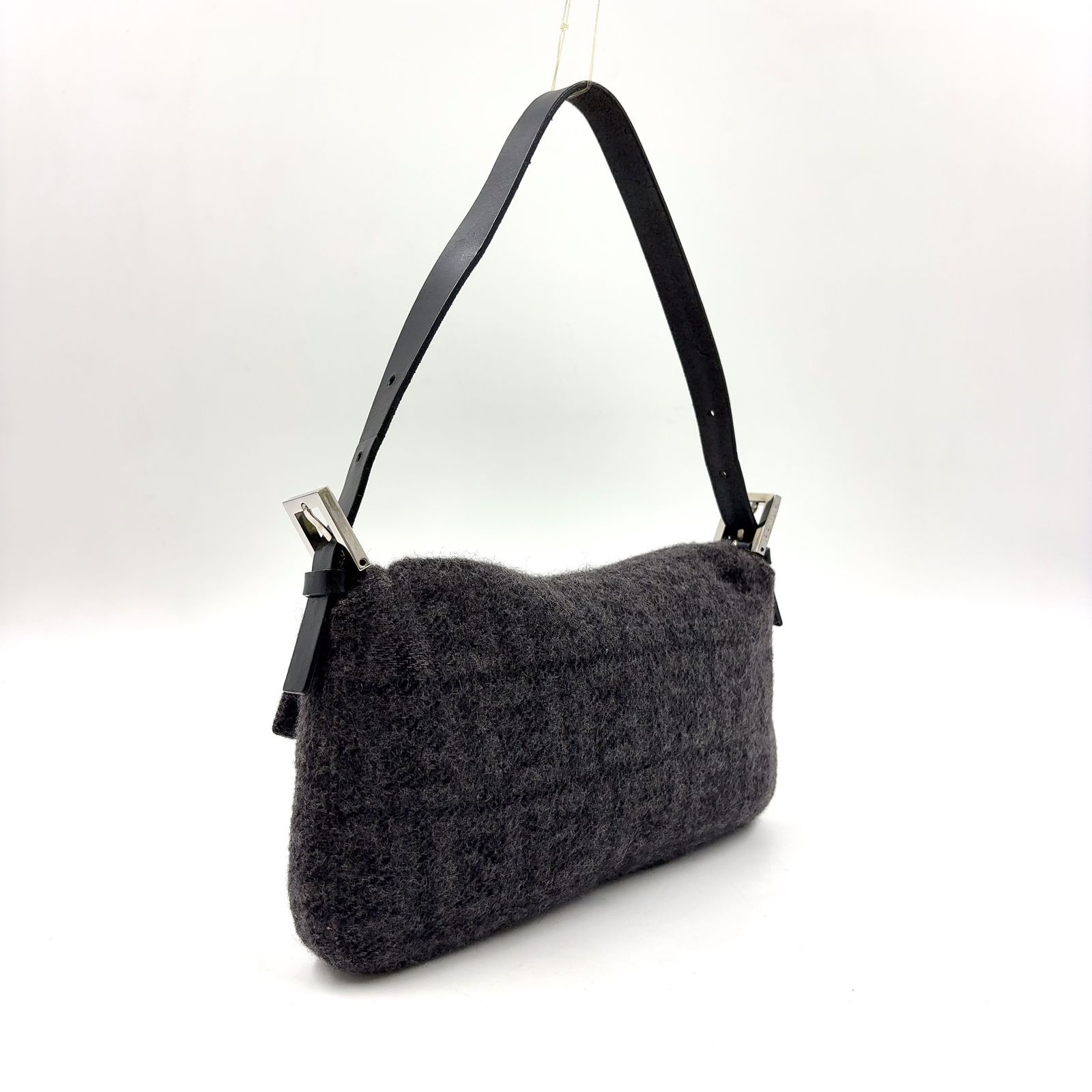 フェンディ ウール マンマバケット ハンドバッグ ズッカ柄 新着】FENDI 