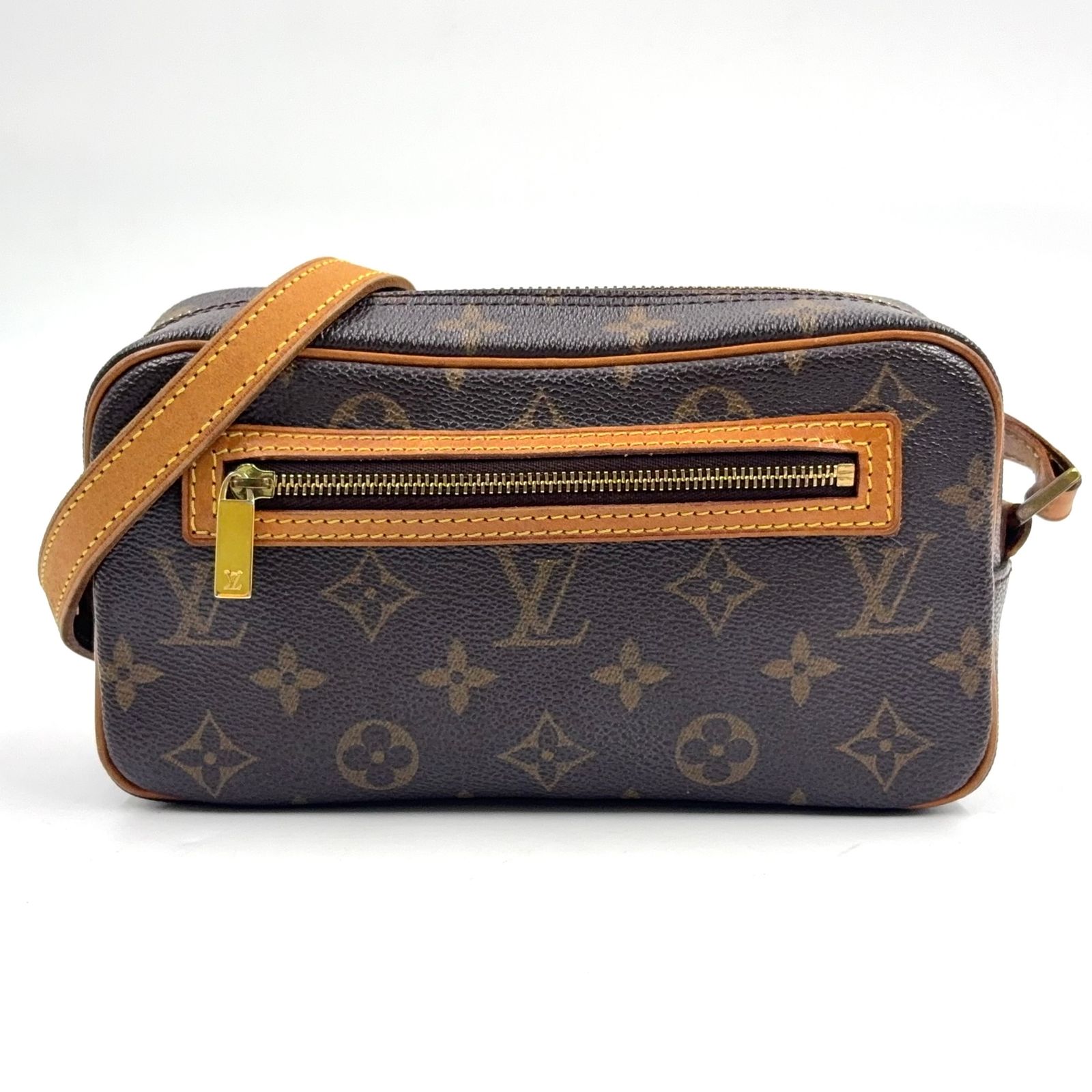 新着】LOUIS VUITTON ポシェットシテ モノグラム モノグラム レザー