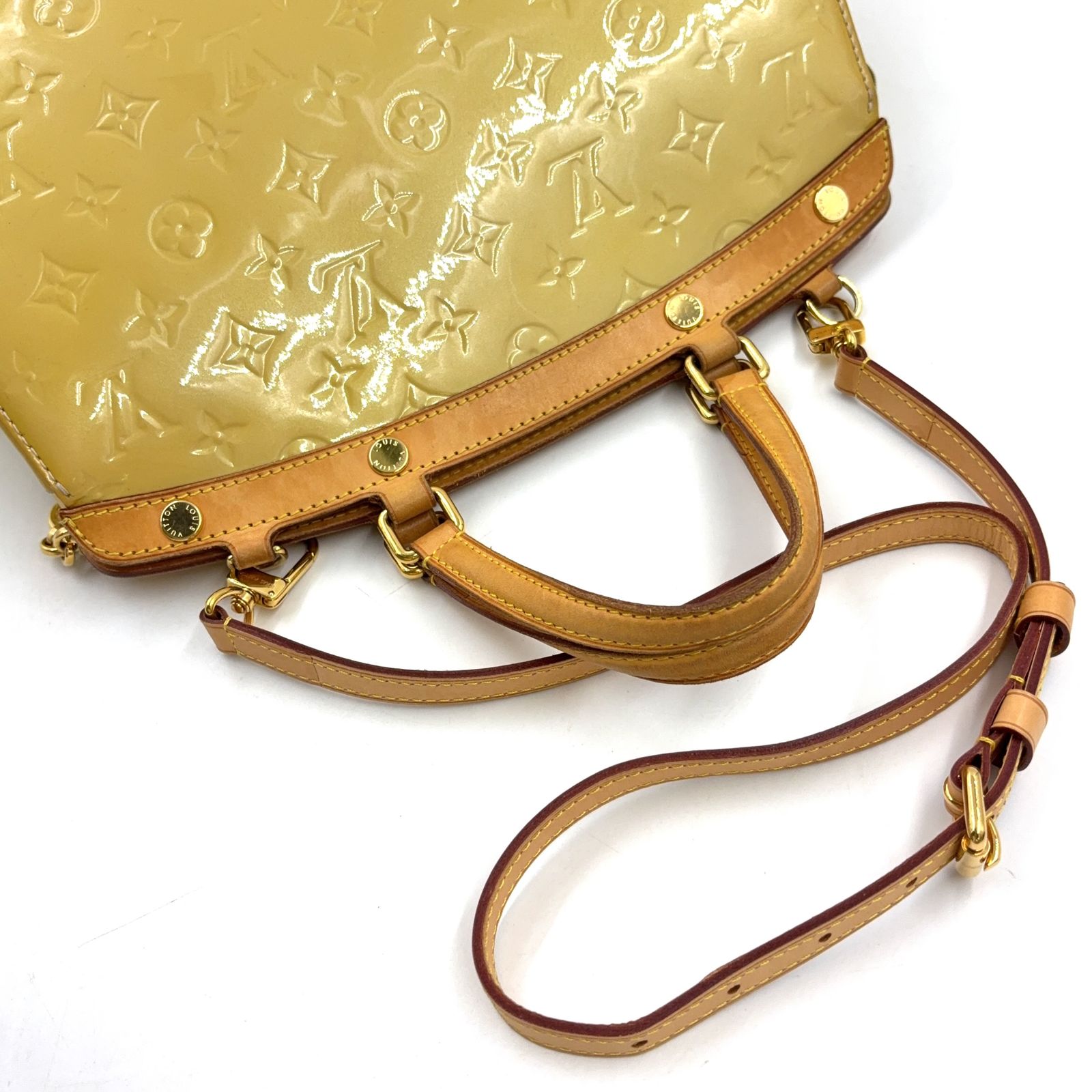 新着】LOUIS VUITTON ブレアMM モノグラムヴェルニ モノグラムヴェルニ