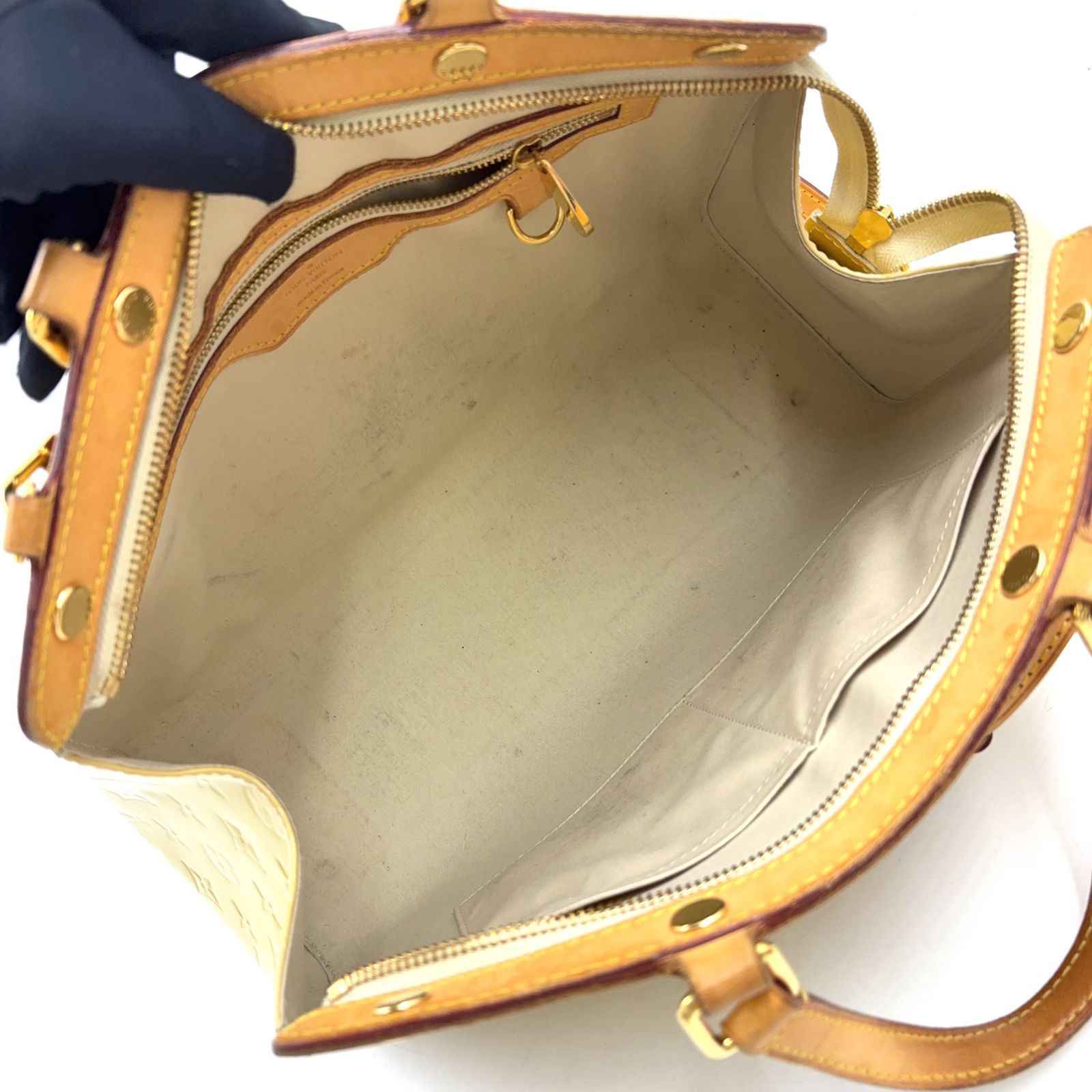 新着】LOUIS VUITTON ブレアMM モノグラムヴェルニ モノグラムヴェルニ