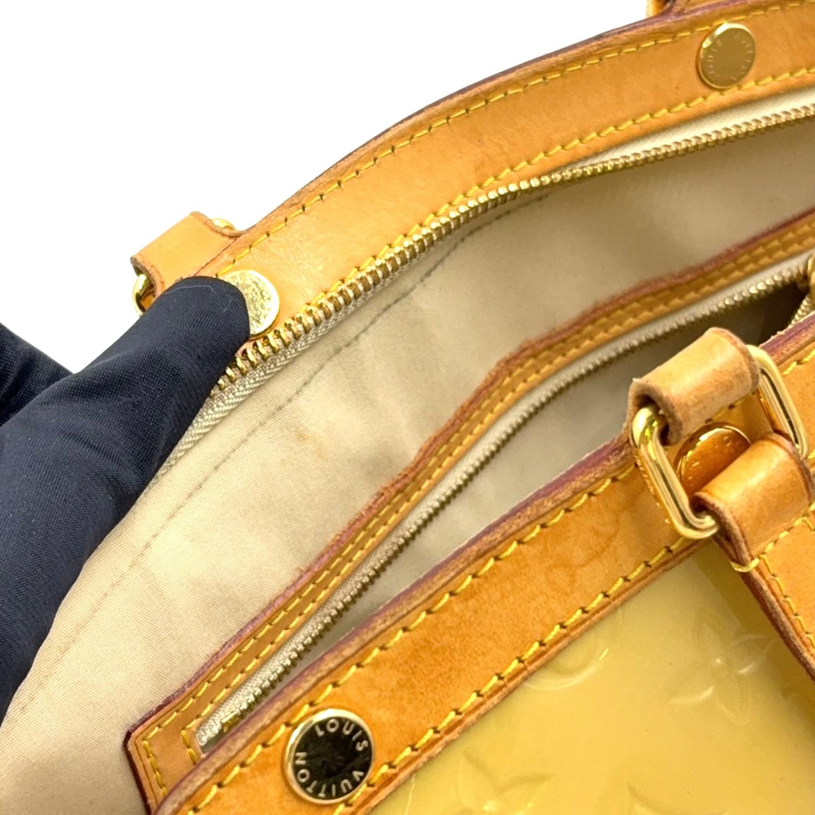 新着】LOUIS VUITTON ブレアMM モノグラムヴェルニ モノグラムヴェルニ