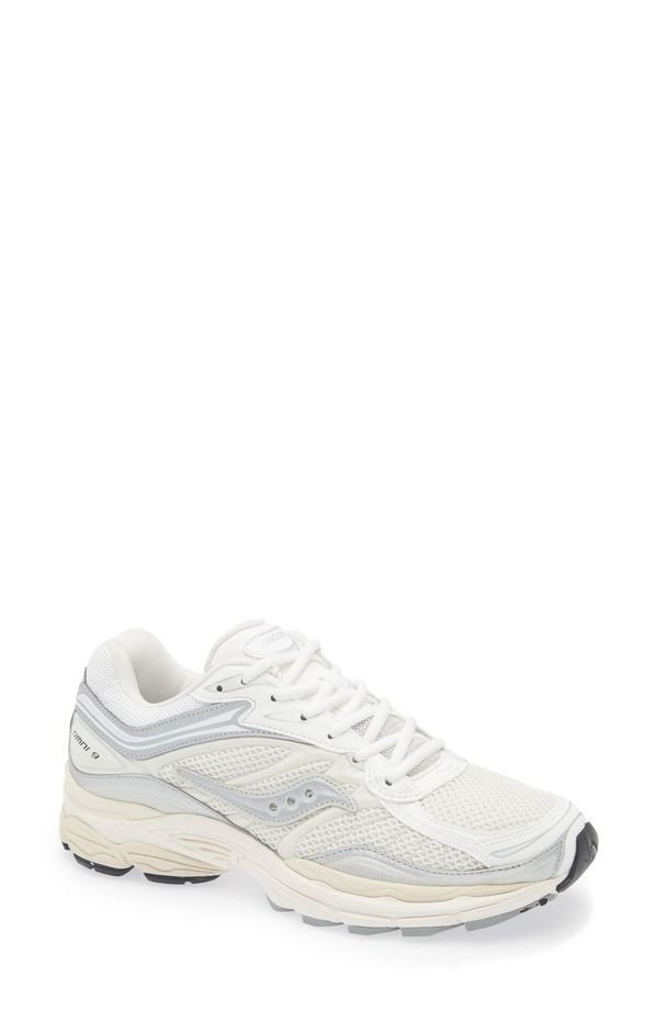 サッカニー レディース シューズ スニーカー Saucony Gender Inclusive ProGrid Omni 9 Sneaker WhiteSilv ホワイト