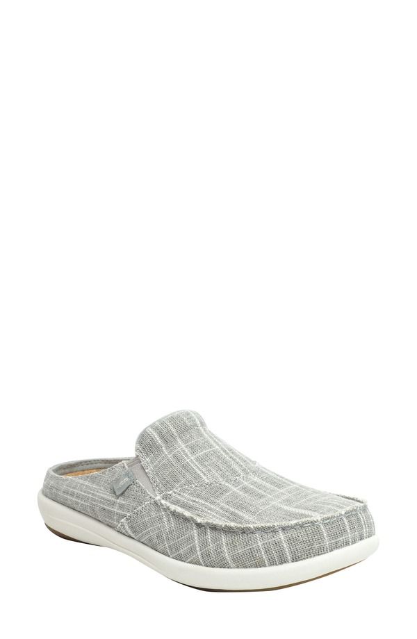 レヴィタライン レディース シューズ スニーカー Revitalign Siesta Orthotic Sneaker Clogrey グレー
