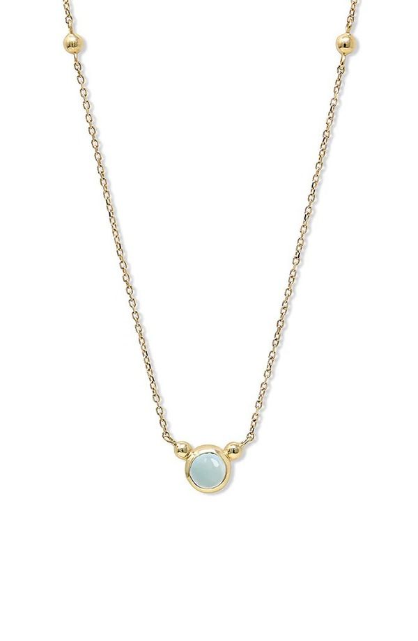 アンジー レディース アクセサリー ネックレス・チョーカー レース Anzie Bonheur Birthstone Pendant Necklace Blue ブルー