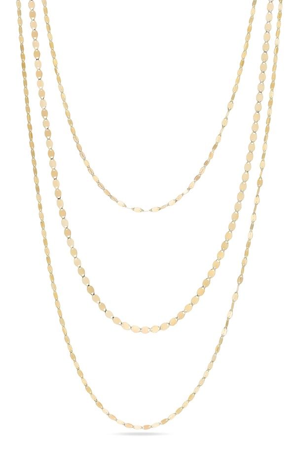 ラナ レディース アクセサリー ネックレス・チョーカー レース LANA Sienna Triple Strand Necklace 14K Yellow Gold イエロー