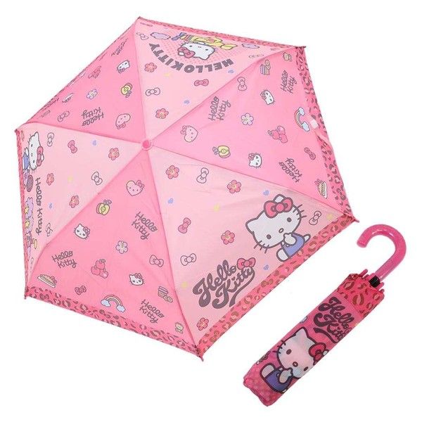 ハローキティ 折り畳み傘 折畳傘 アニマルピンク サンリオ sanrio