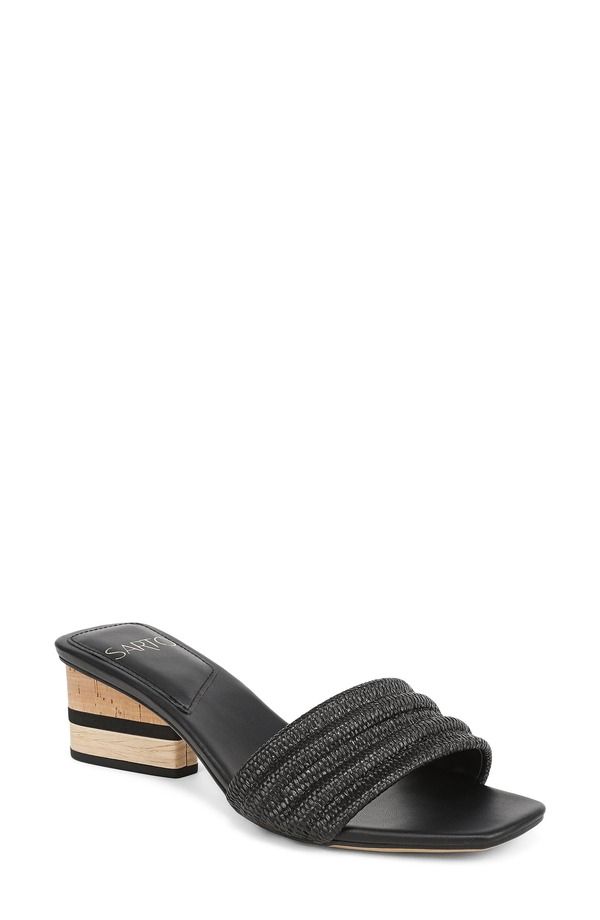 サルトバイフランコサルト レディース シューズ ヒール サンダル SARTO by Franco Sarto Waverly Slide Sandal Black ブラック