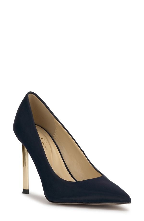 ジェシカシンプソン レディース シューズ パンプス Jessica Simpson Kheloe Pointed Toe Pump Dark Night