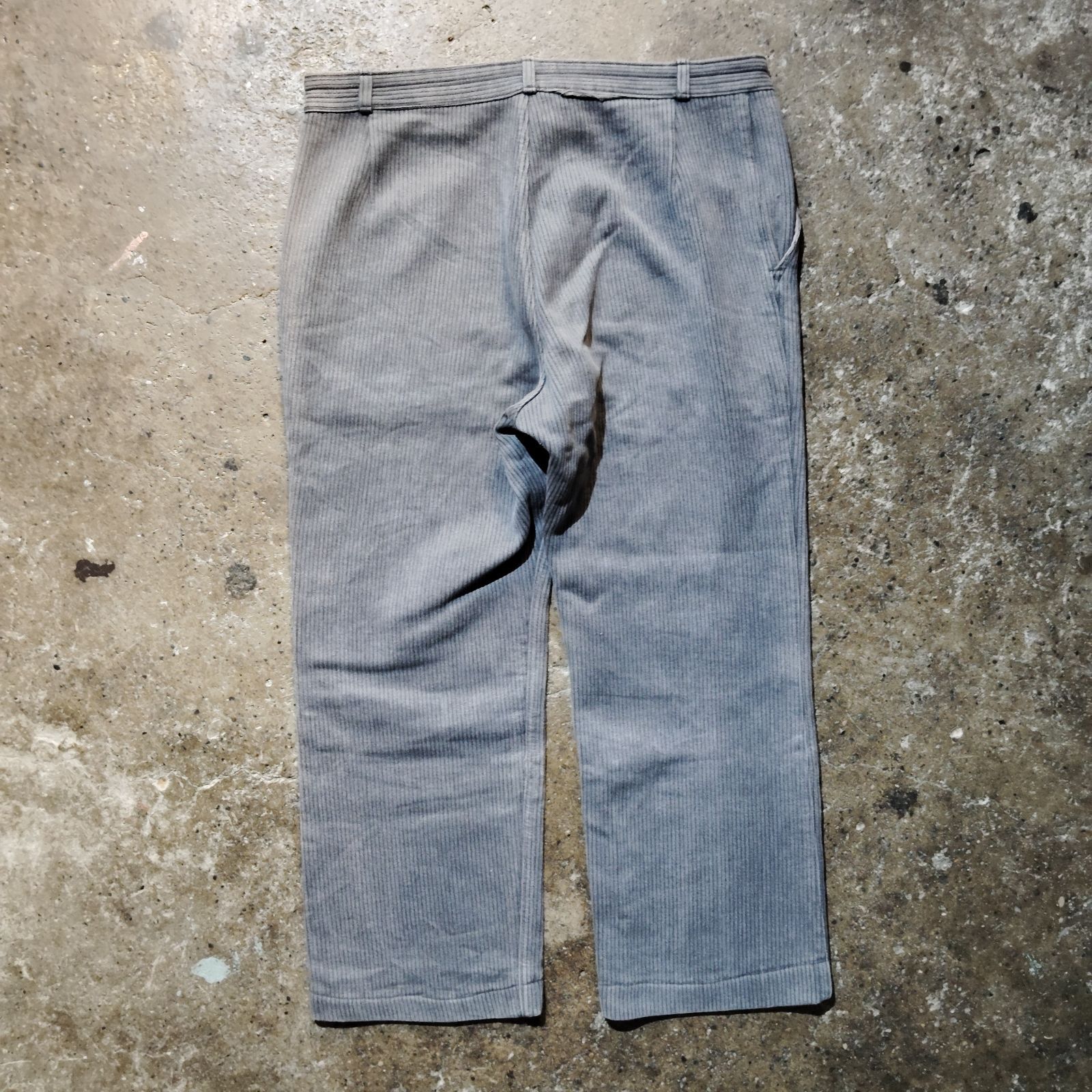 French Vintage 50s コットンピケワークパンツ コーデュロイ Unic D.F