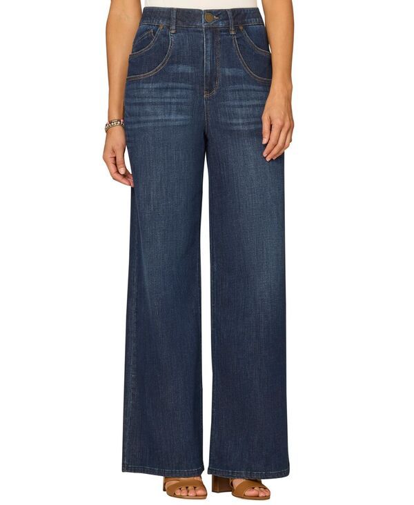 デモクラシー レディース ボトムス デニムパンツ ジーンズ Democracy Womens AbSolution WideLeg Jeans Indigo インディゴ