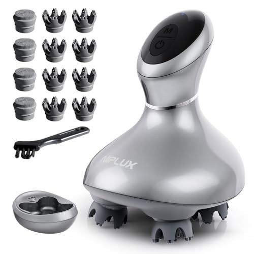 【博士監修】NIPLUX HEAD SPA 電動頭皮ブラシ 株式会社日創プラス ニップラックス ヘッドスパ IPX7防水 3D振動 乾湿両用 10分タイマー シャンプー コードレス 母の日 クリスマス プレゼント 新年 ギフト 誕生日 父親 0a7ebfd4