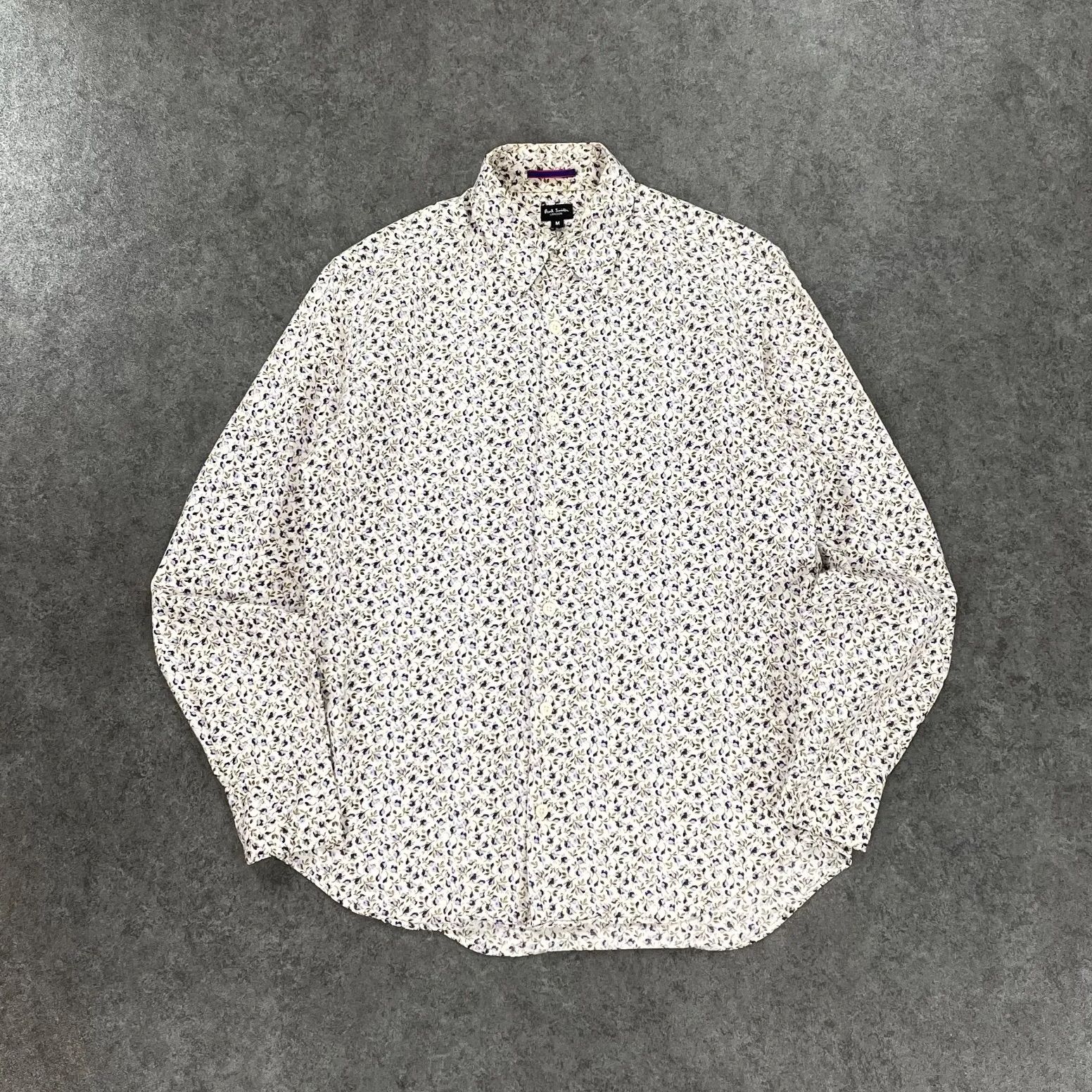 日本製 Paul Smith LONDON ポールスミス ロンドン 長袖シャツ