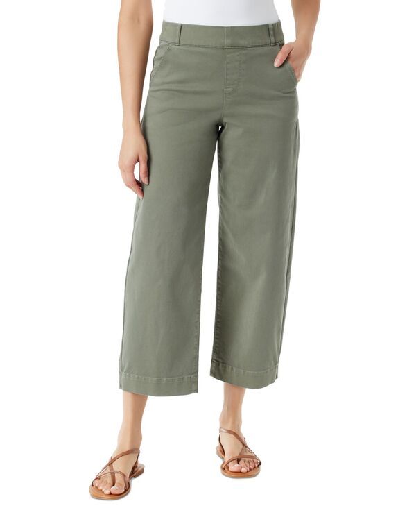グロリアバンデービルト レディース ボトムス デニムパンツ クロップド ジーンズ Gloria Vanderbilt WomenshapeEffect WideLeg Cropped PullOn J