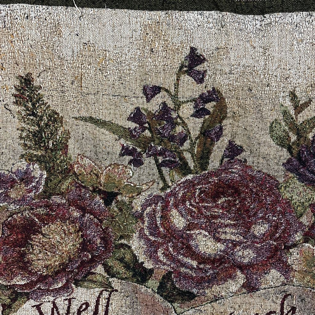 vintageラグ カーペット バラ フラワー 1333 vintage flower rug 3size