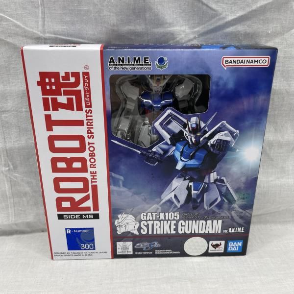 中古】開封)ROBOT魂 ＜SIDE MS＞ GAT-X105 ストライクガンダム Ver