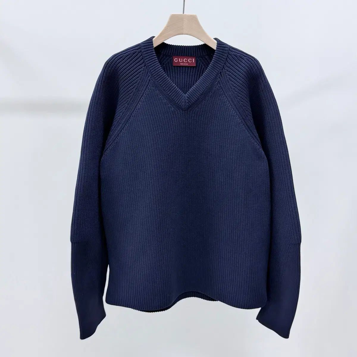Gucci Vネックセーター ブラック Sサイズ GUCCI グッチ ニット 