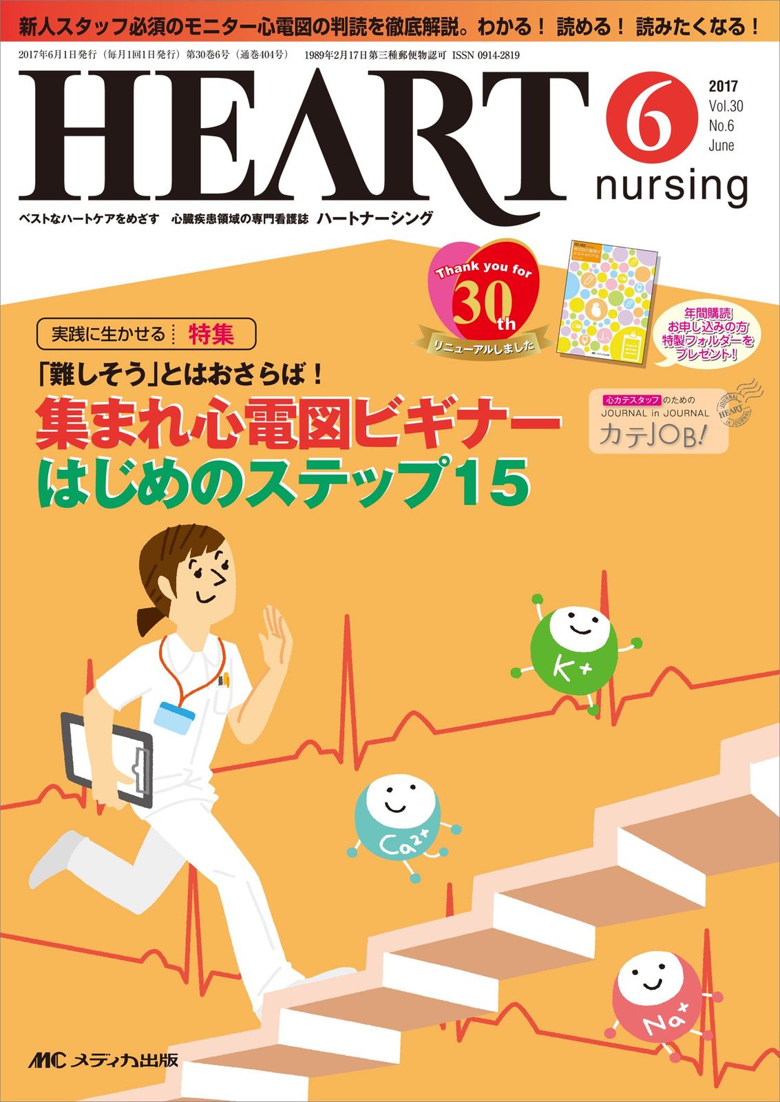 2G]ハートナーシング 2017年6月号(第30巻6号)特集:「難しそう」とは
