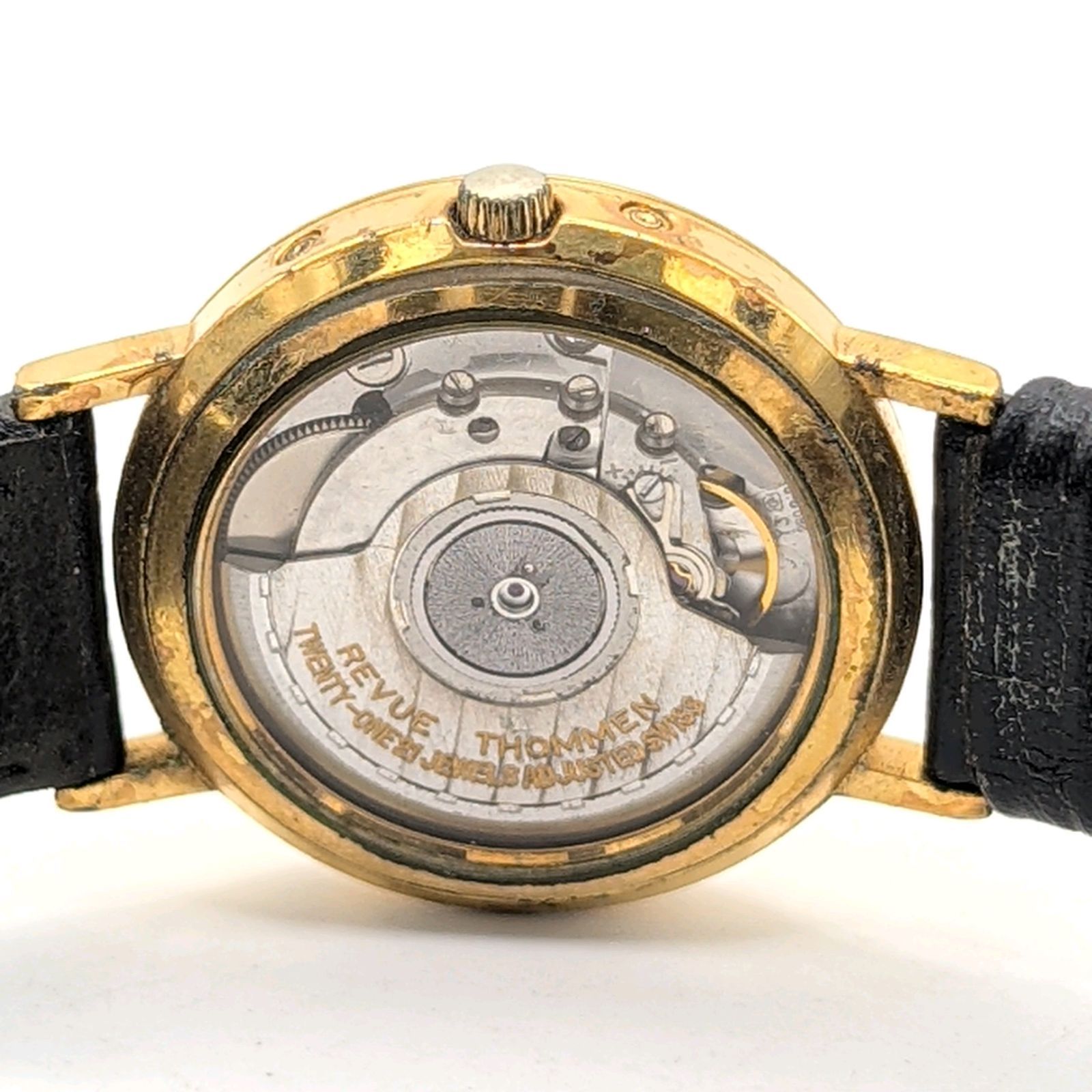 REVUE THOMMEN Watch Automatic Men's Round White dial Exhibition
