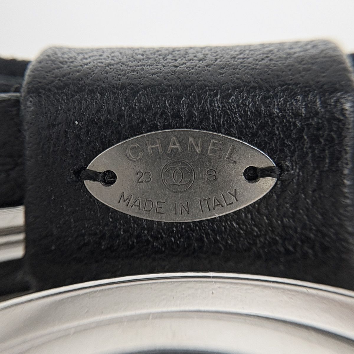 シャネル CHANEL ココマーク バレッタ 髪留め 髪飾り リボン レザー